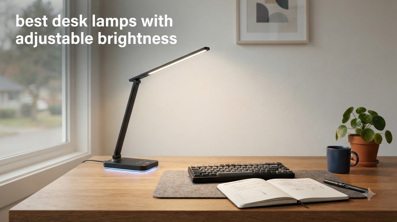best desk lamps with adjustable brightness