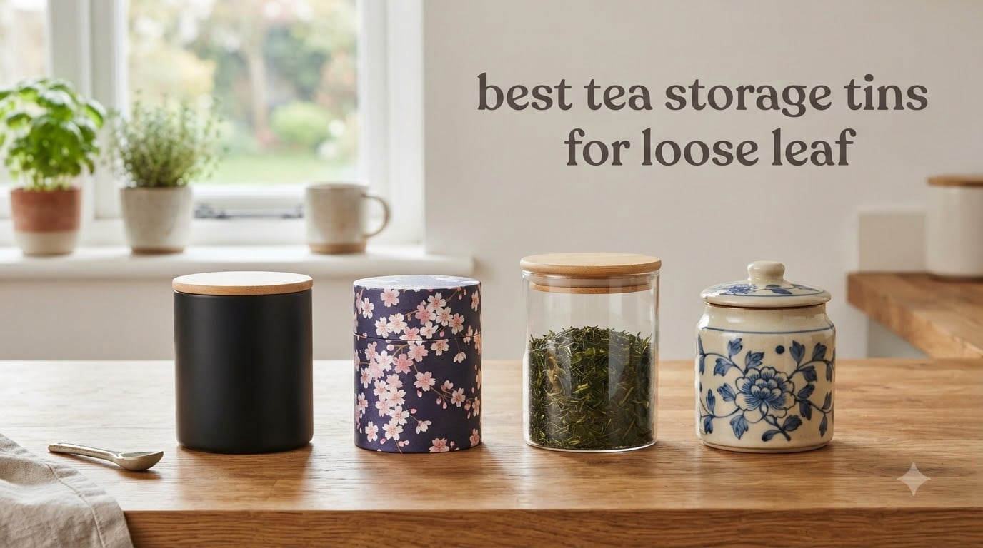 best tea storage tins for loose leaf