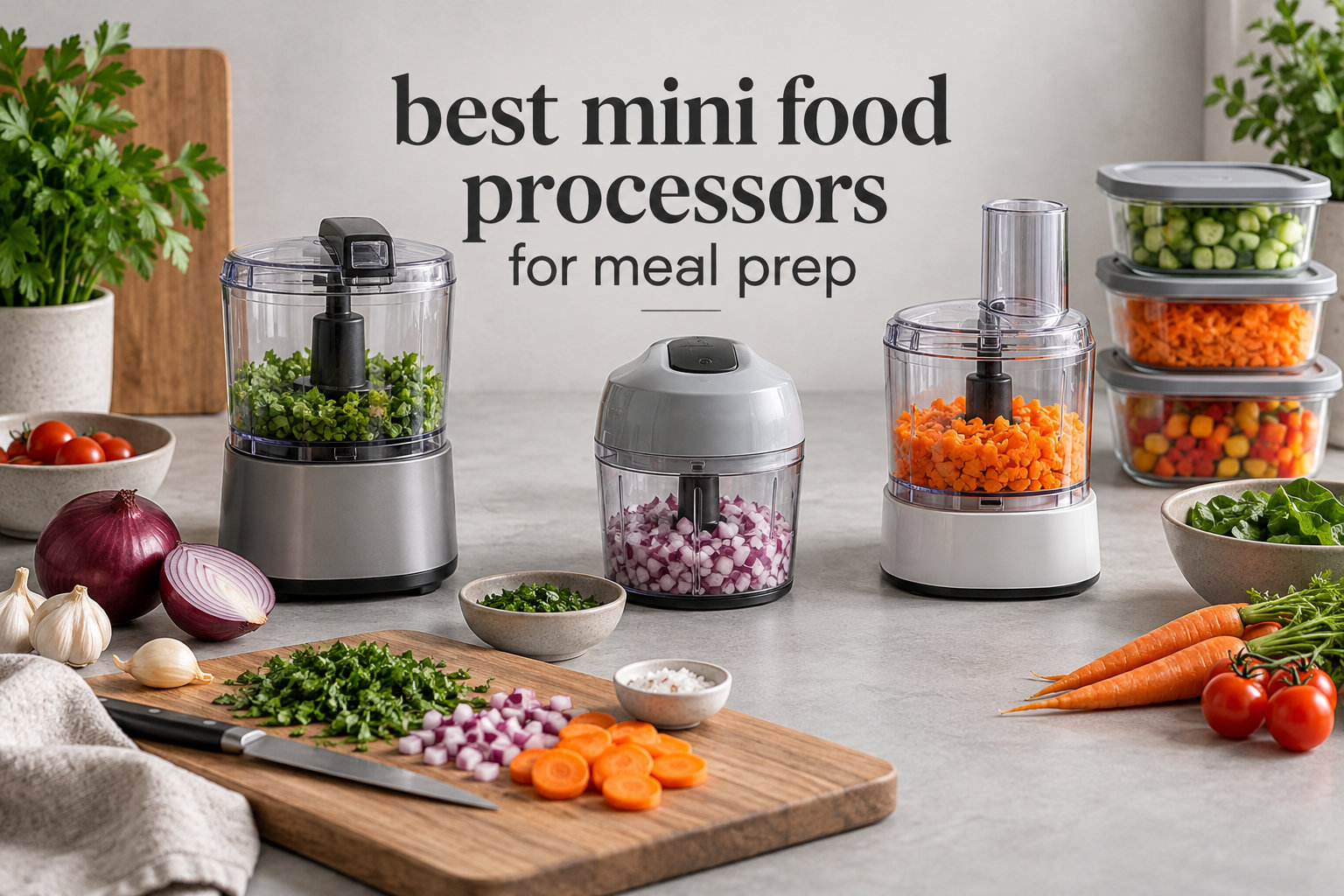 best mini food processors for meal prep