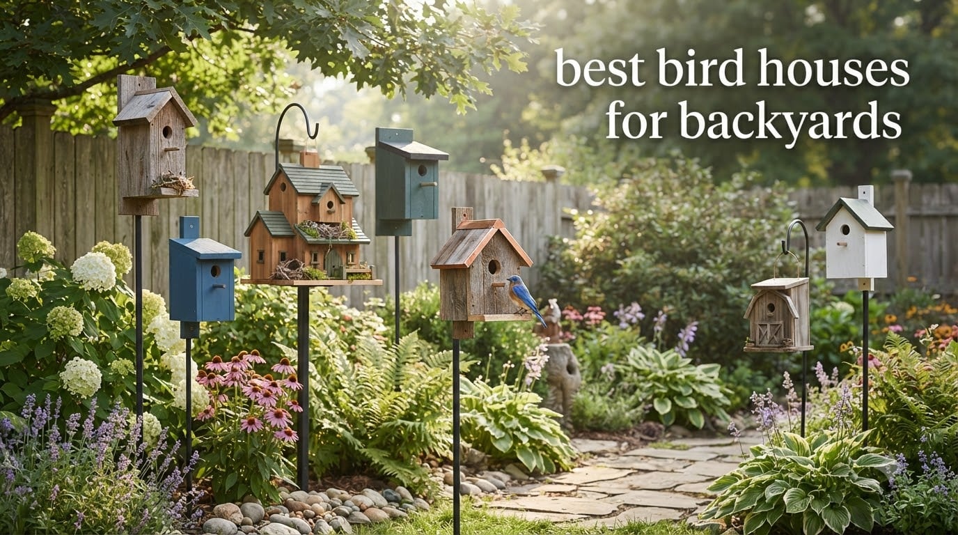 best bird houses for backyards