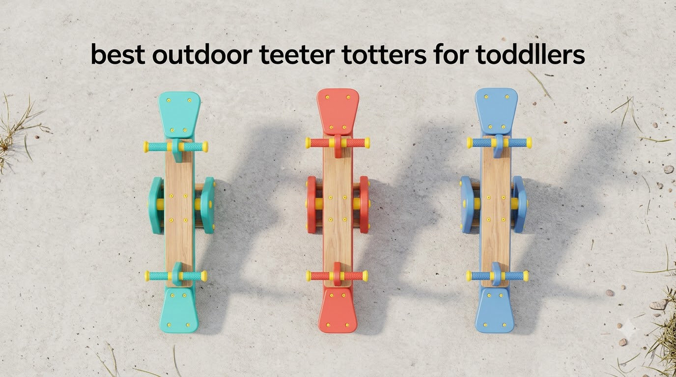 best outdoor teeter totters for toddlers