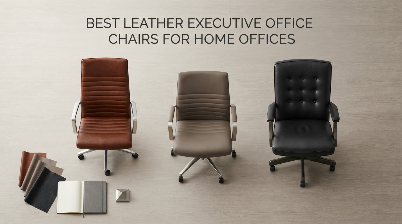 best leather executive office chairs for home offices