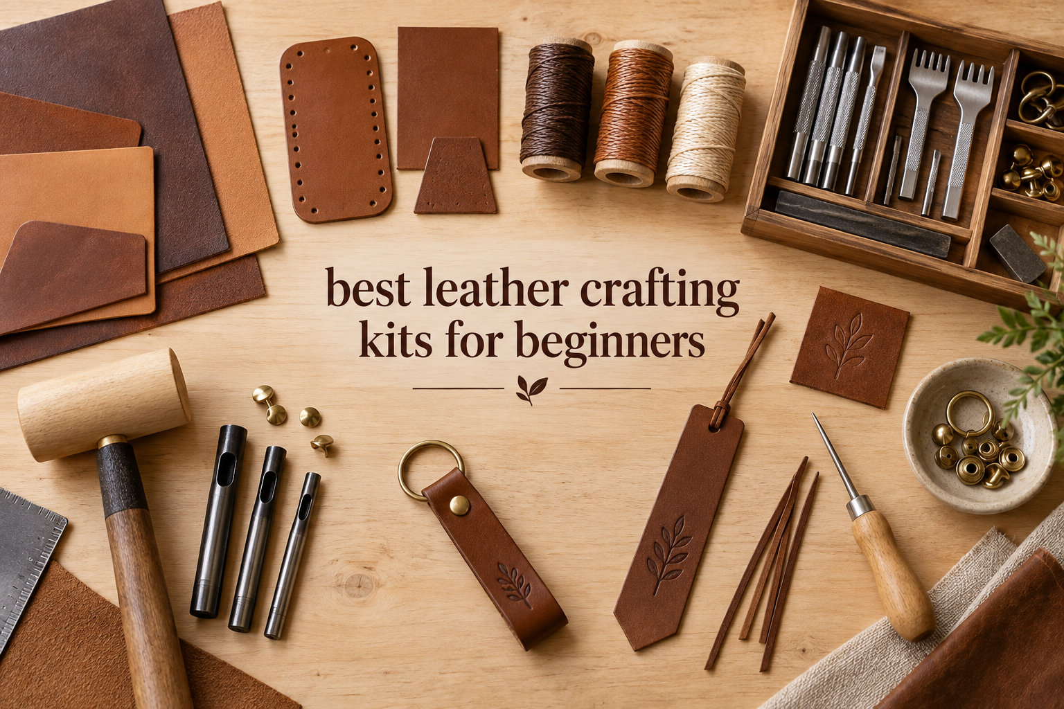 best leather crafting kits for beginners