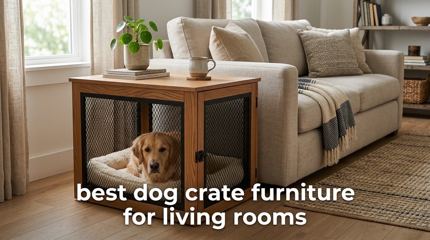 best dog crate furniture for living rooms