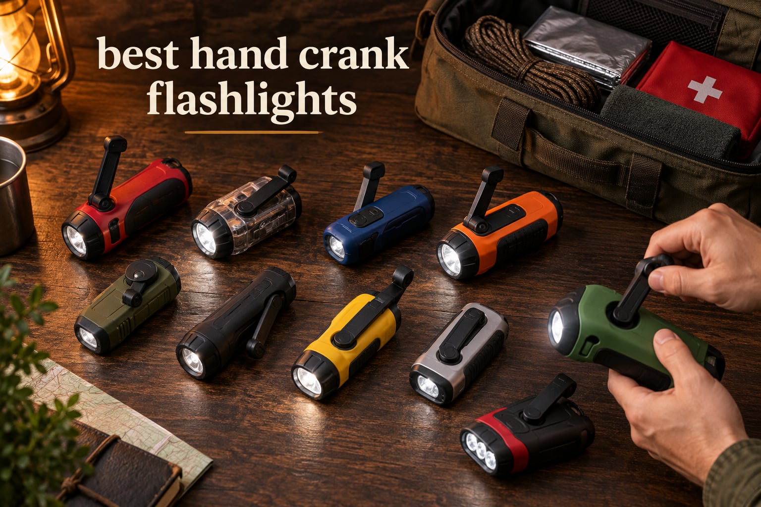 best hand crank flashlights