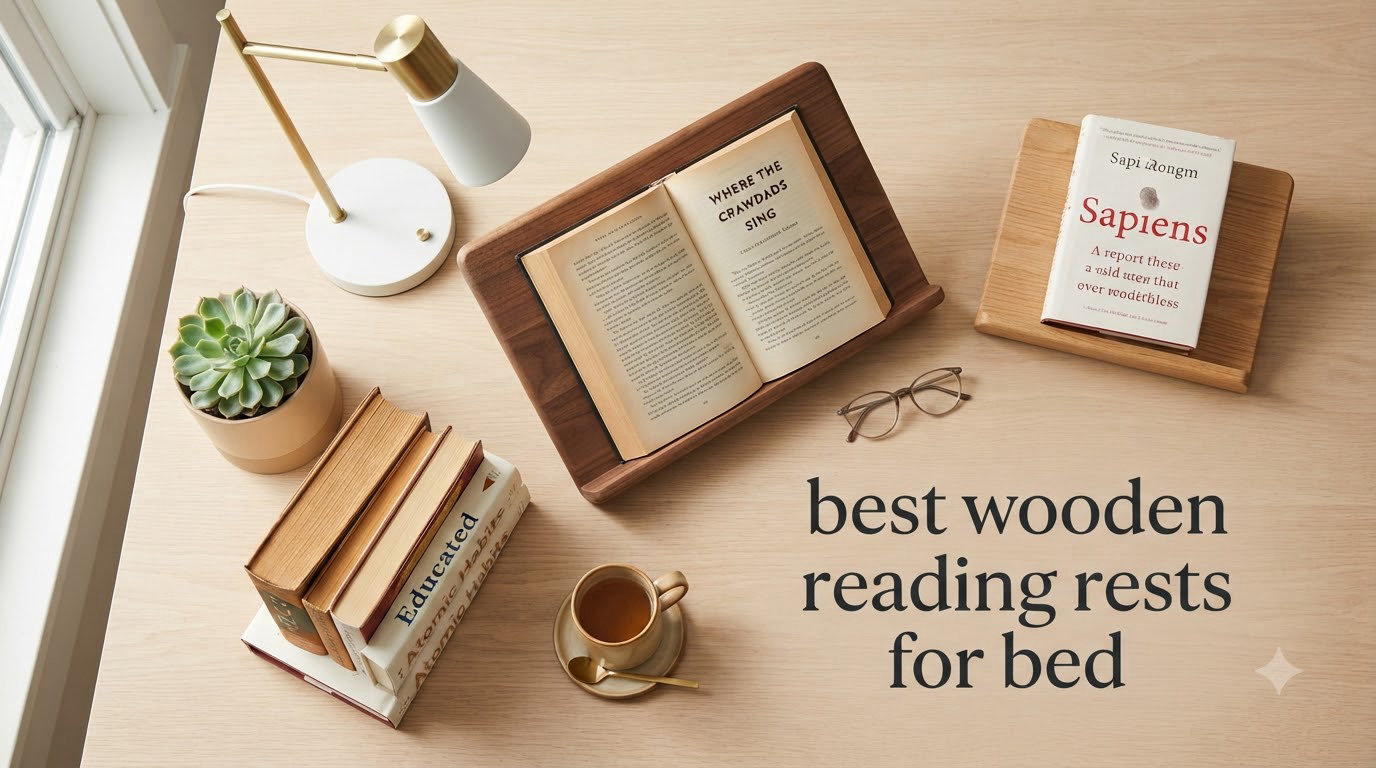 best wooden reading rests for bed