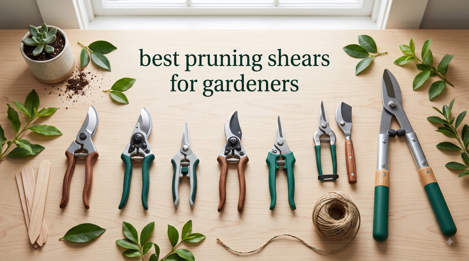 best pruning shears for gardeners