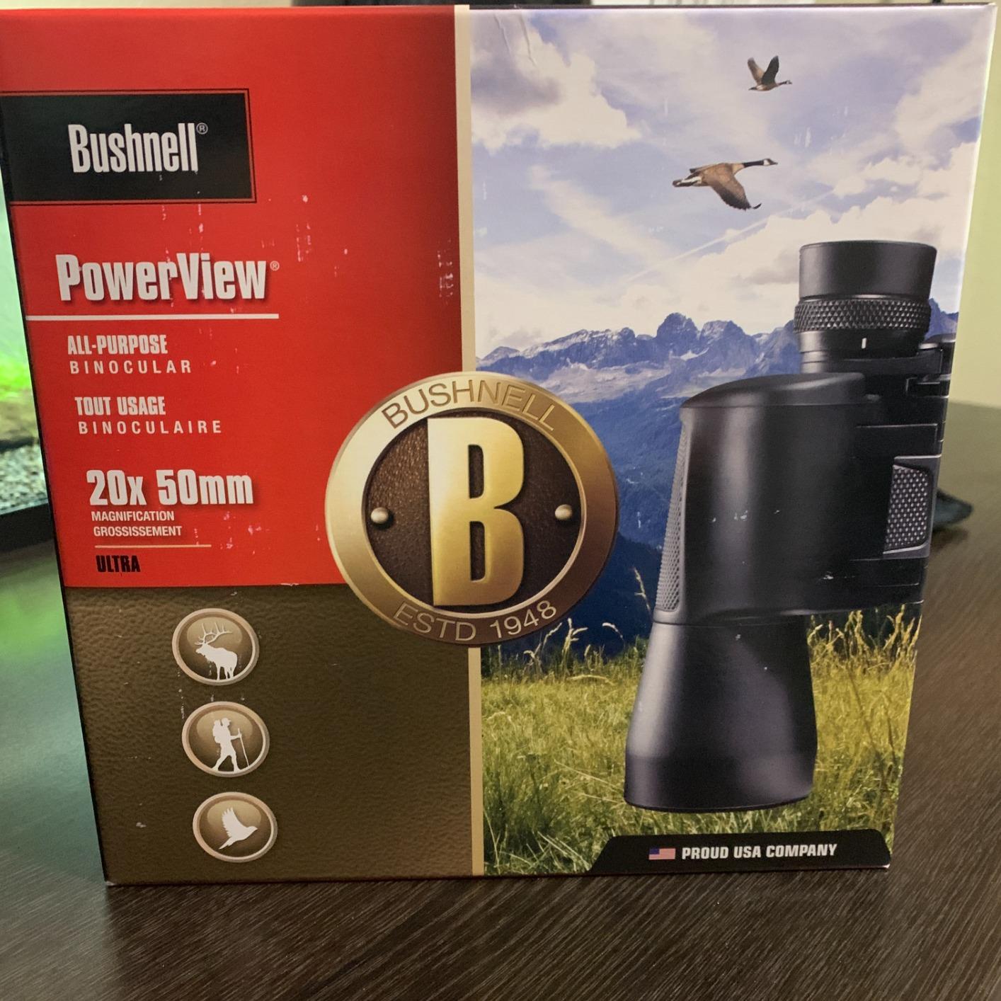 Bushnell PowerView Porro Prism 20x50mm Binoculars customer photo 1