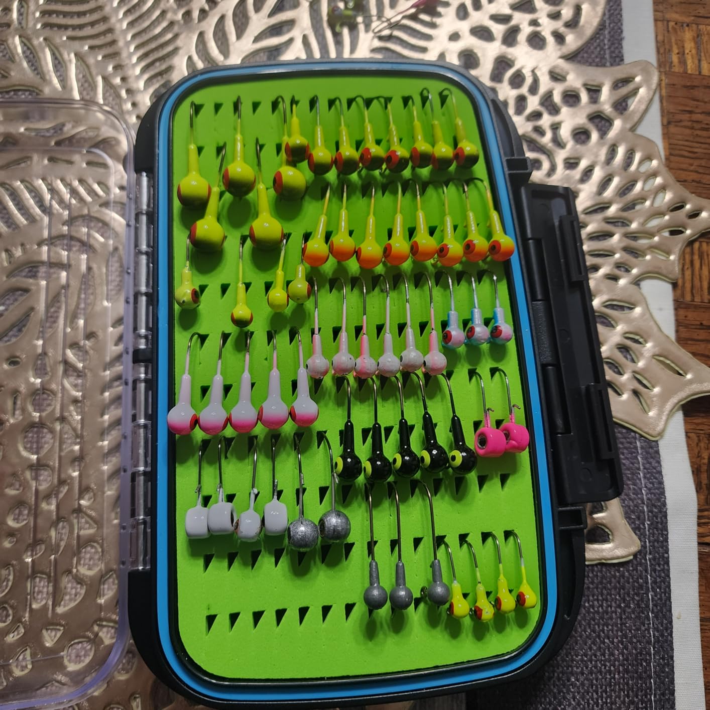 Gonex Fly Boxes for Fly Fishing files Jigs Waterproof Double Sided Fly Case customer photo 2