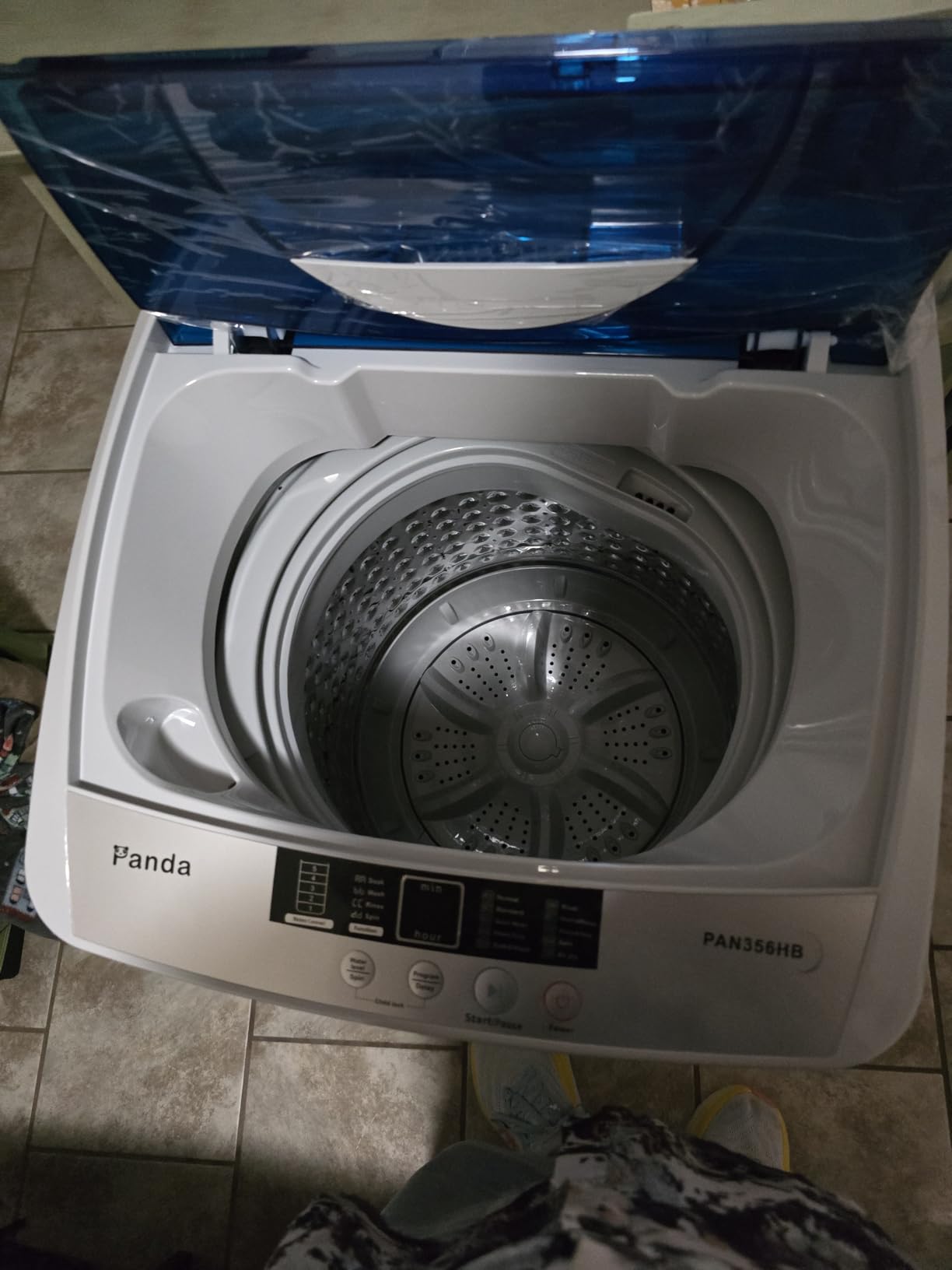 Panda 1.34 Cu.Ft. Portable Washing Machine, Fully Automatic Portable Washer customer photo 2