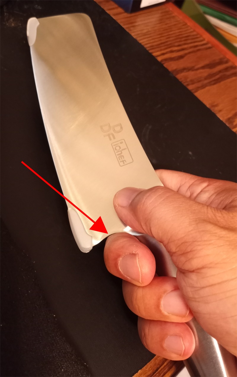DDF iohEF Nakiri Kitchen Knife, Chef's Knife In Japanese Stainless Steel Professional Cooking Knives, Non-slip Ultra Sharp Knife with Ergonomic Handle customer photo 2