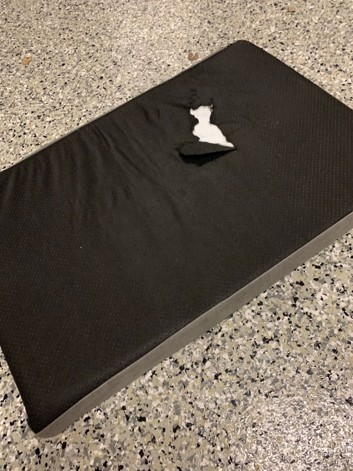 Orthopedic Memory Foam Bed for Large Dogs, Waterproof Cooling Pet Mats for Crate with Removable Washable Cover,Ideal for Arthritic Dogs, L(35inch,65Lbs) customer photo 1