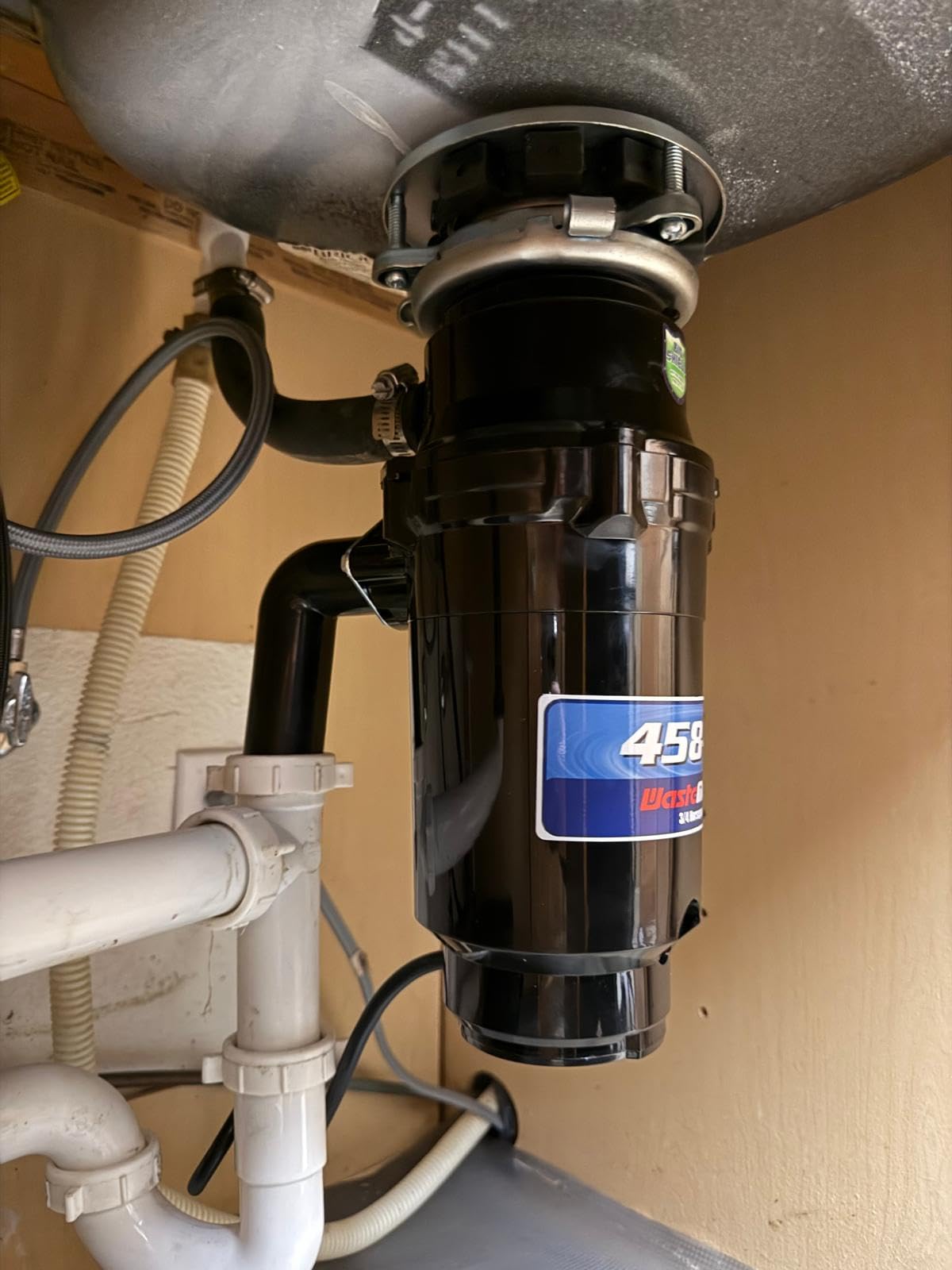 Waste Maid Garbage Disposal, Anti-Jam, Continuous Feed, 3/4 HP Slim Line customer photo 1