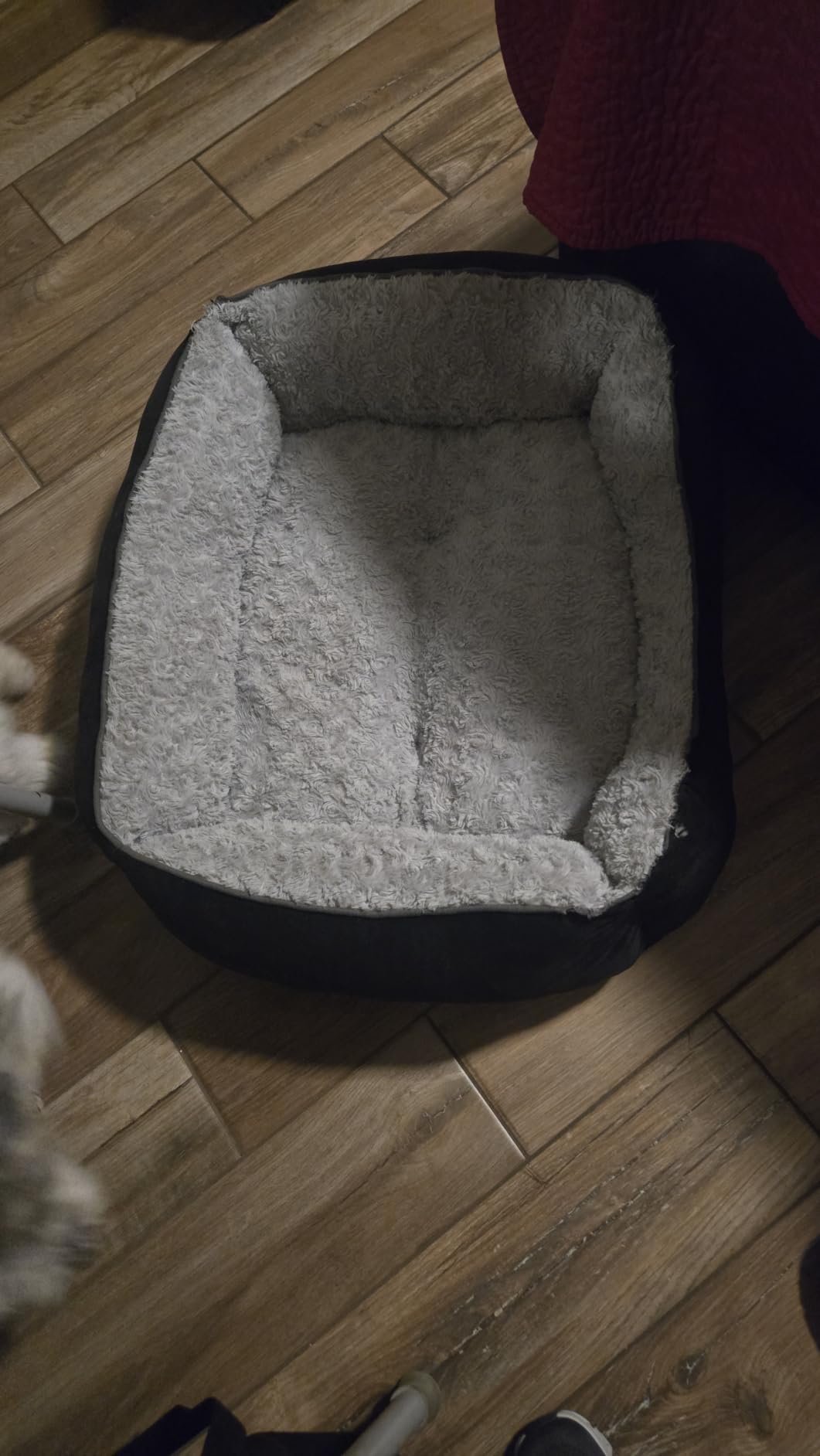 JOEJOY Rectangle Dog Bed for Large Medium Small Dogs - Washable Orthopedic Sofa Bed, Soft Breathable Puppy & Pet Cuddler, Durable Calming Dog Bed with Anti-Slip Bottom, Multiple Sizes, Beige customer photo 1