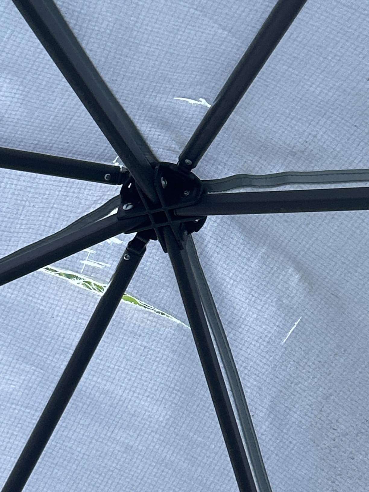 MASTERCANOPY 11x11 ft Pop Up Gazebo with Netting Screen Walls, Brown customer photo 1