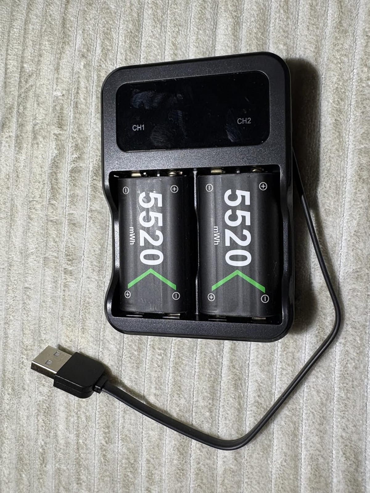 DXKK for Xbox Controller Battery Pack, 2x6200mWh Rechargeable Battery Pack for Xbox Series X|S/One/Elite Controllers – 30Hrs Playtime, Fast Charging & Overheat Protection customer photo 2
