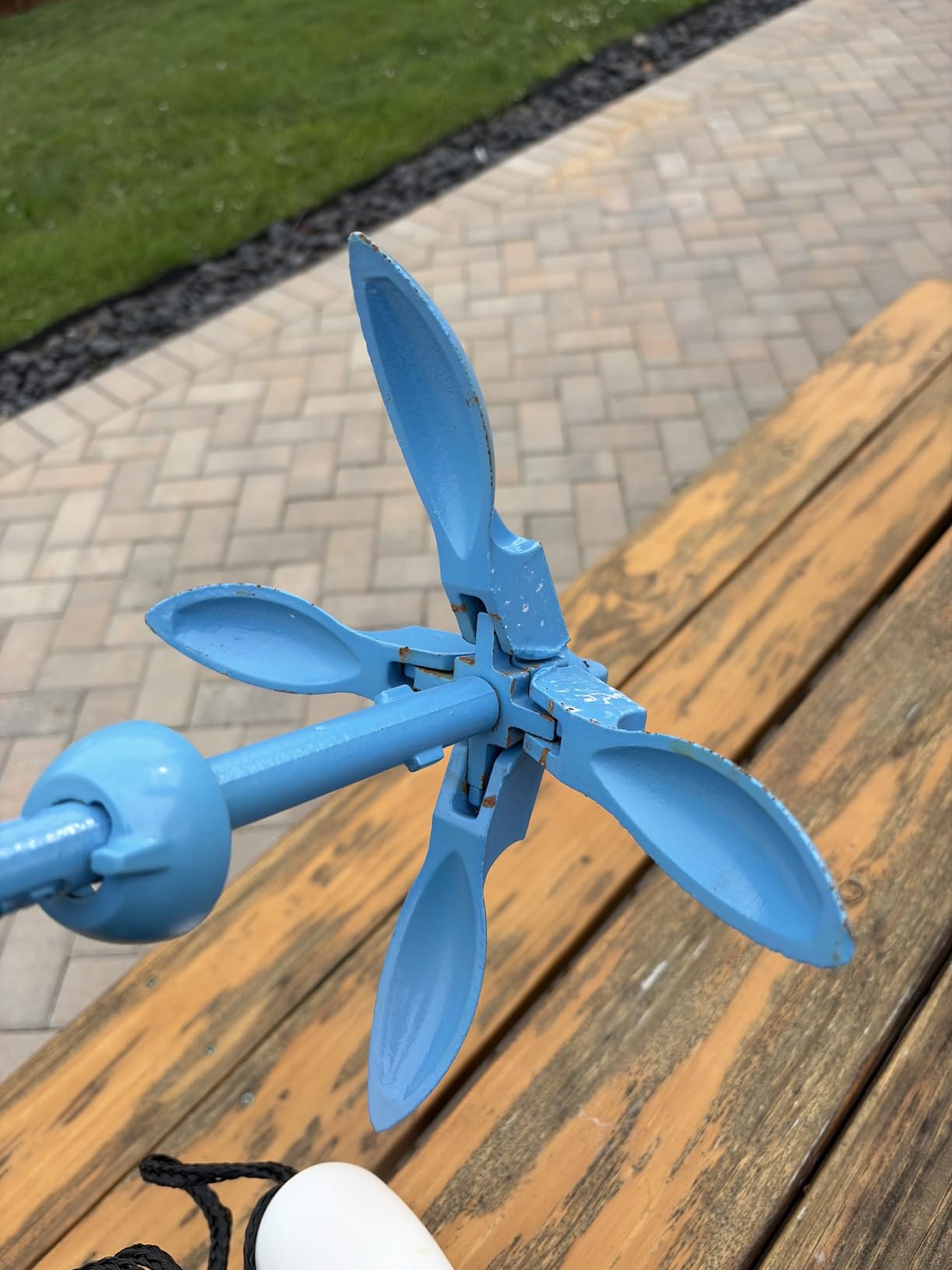 Kayak Anchor, 3.5 LB Folding Anchor System, Paddle Boards, Jet Skis & PWC customer photo 2