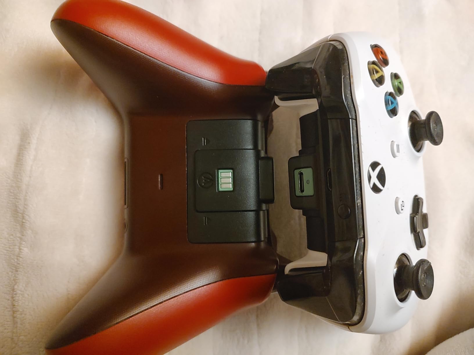 PowerA Play & Charge Kit for Xbox Series X|S and Xbox One - Green customer photo 1