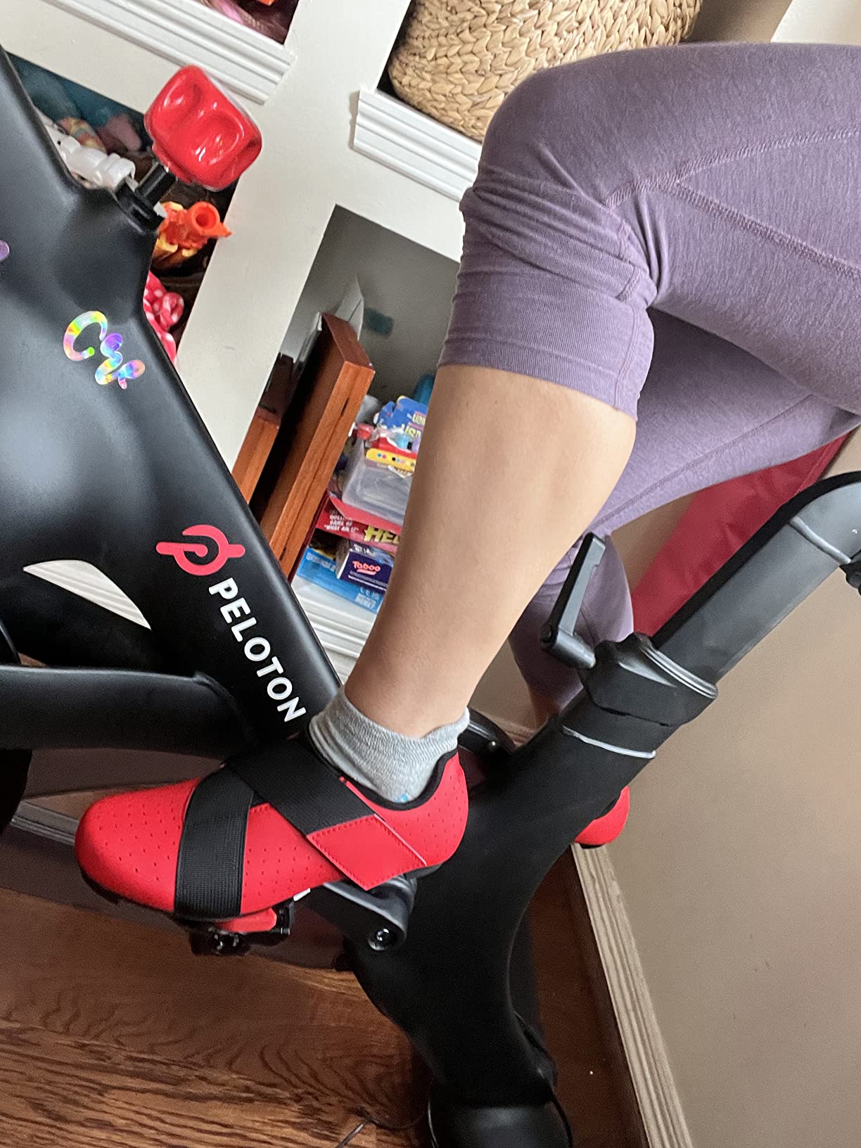 VikoViren Unisex Cycling Shoes Compatible with Peloton & SPD Bike customer photo 2