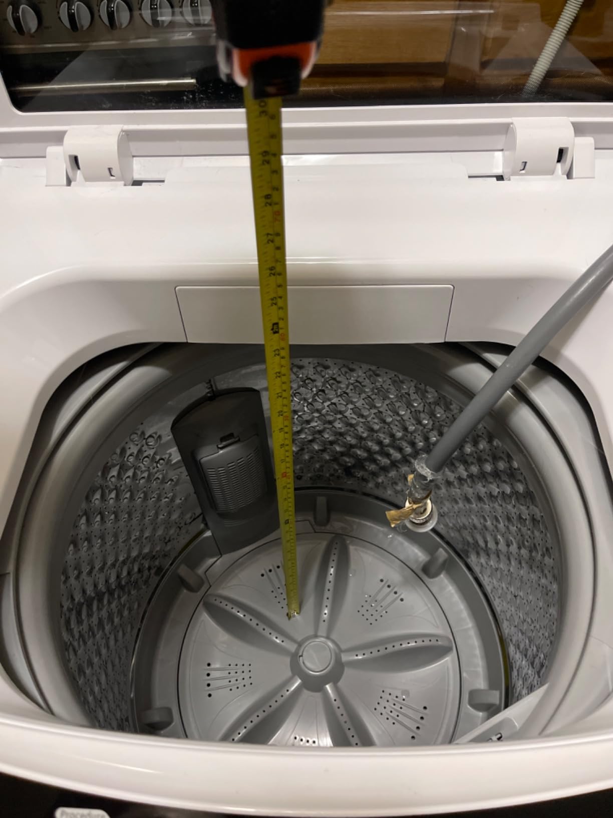 BLACK+DECKER 4.5 Cu. Ft. Front Load Washer, 120V, BFLW45M, White customer photo 2