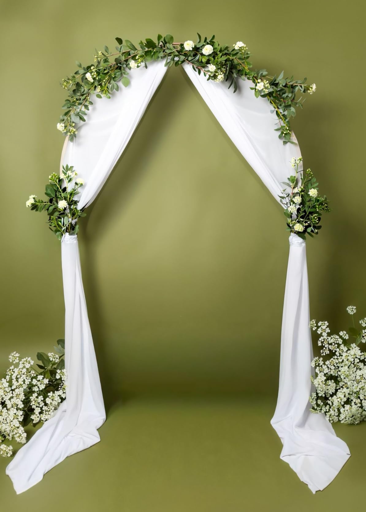 Denny Mfg Seamless Paper Backdrop for Photoshoot, True White, 86 in x 36 ft customer photo 2