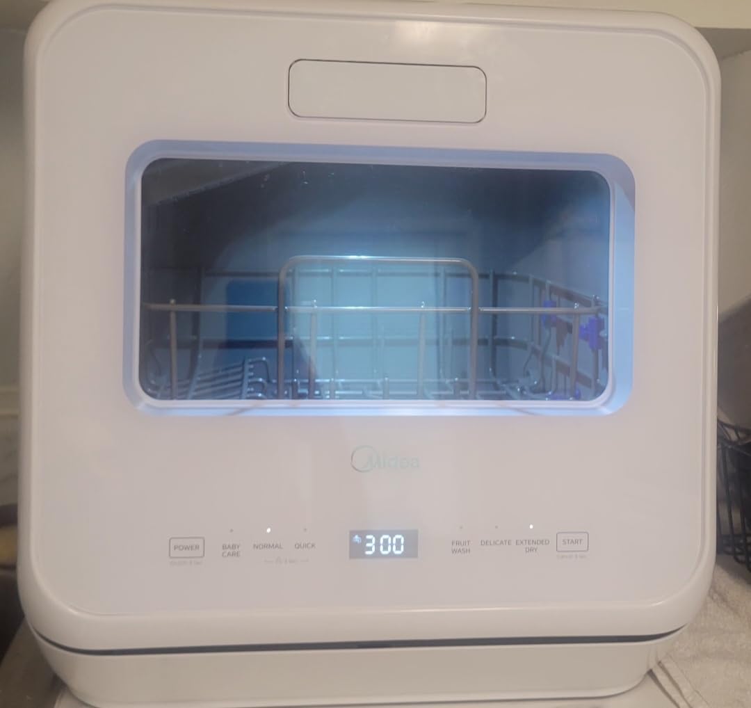 Midea Countertop Dishwasher with 1.32Gal Tank, Baby Care, 5+1 Programs customer photo 1
