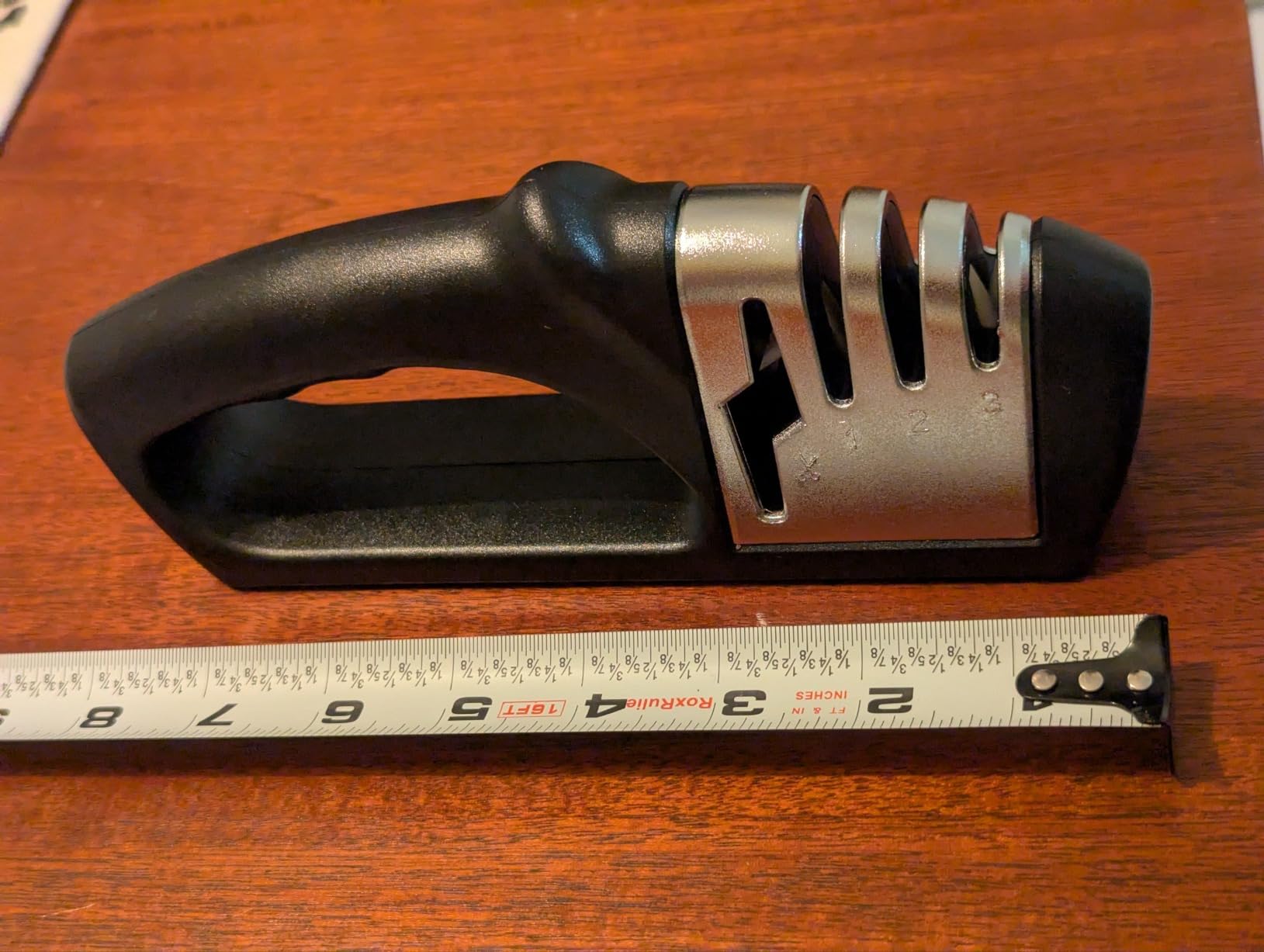 HOTEC 4in1 Knife Sharpener, 3 Stage Manual Sharpener customer photo 1
