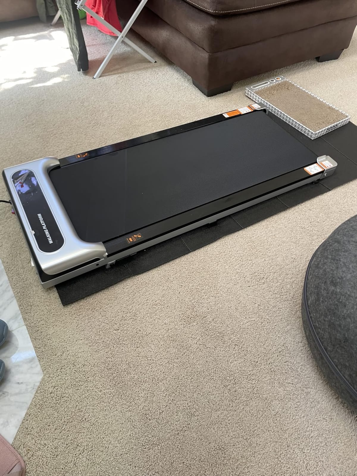 Stepwaver Walking Pad Mat, Treadmill Mat for Carpet & Hardwood Floors customer photo 1