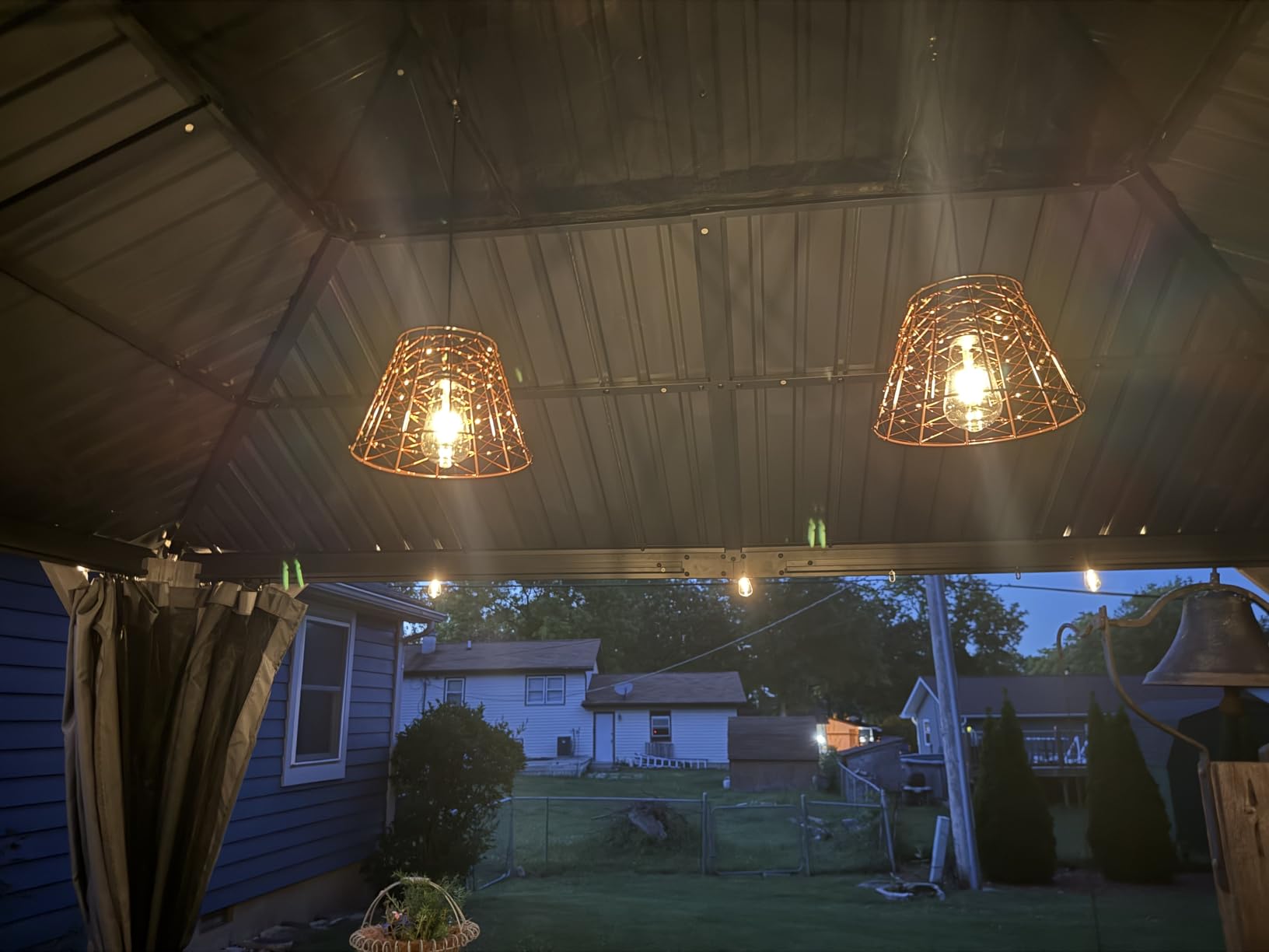 GARTOO 10' x 10' Outdoor Wood Gazebo customer photo 2