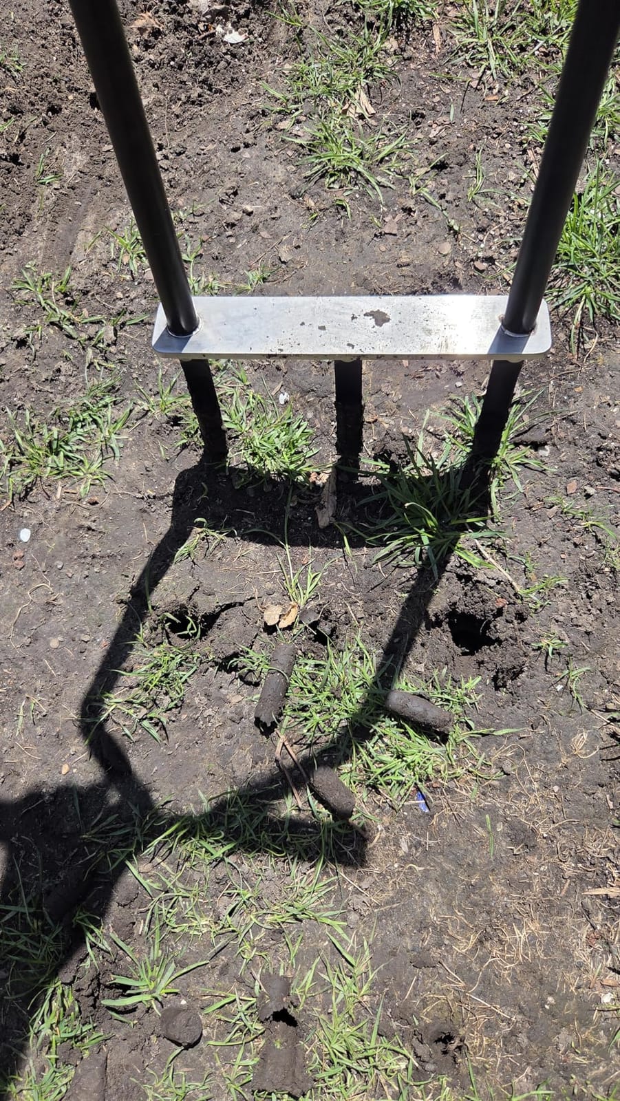 Lawn Aerator Tool, Core Aerator Lawn Tool with Alloy Steel Material, Sturdy Grass Aerator for Lawn Health Soil Yard Aerator customer photo 1