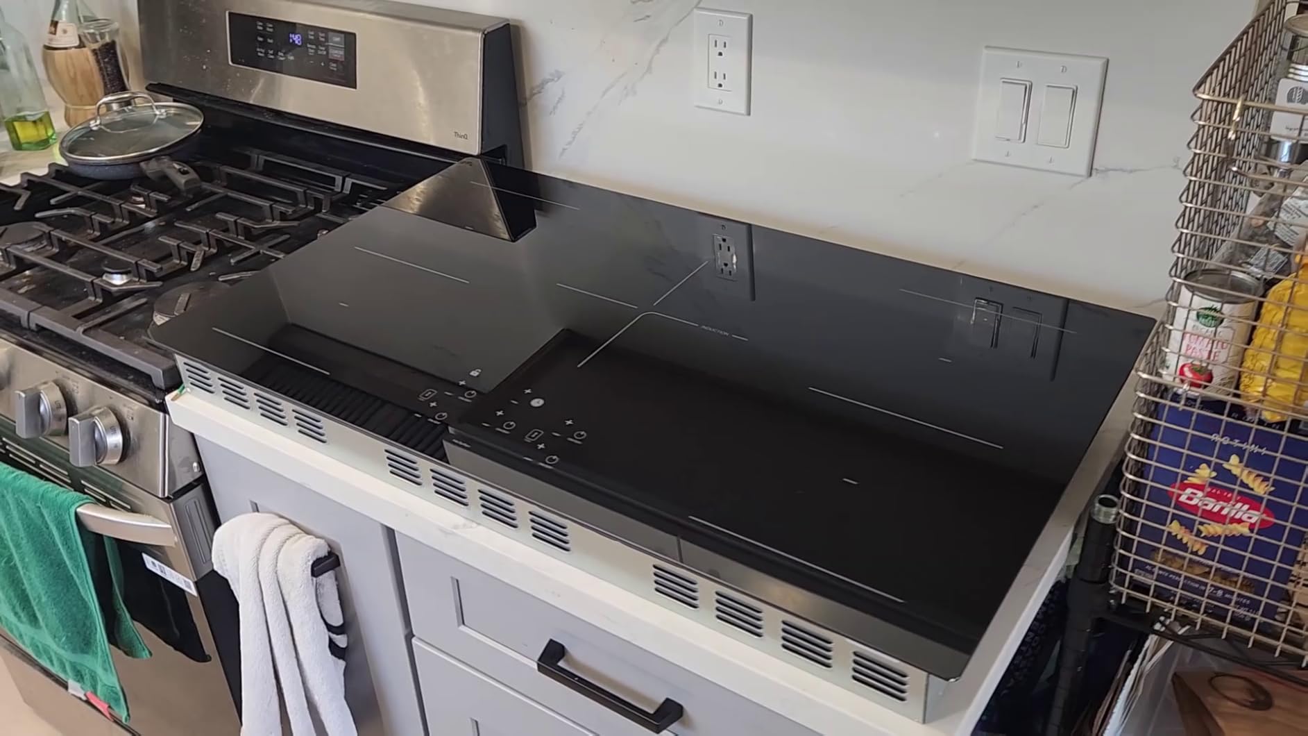 36 Inch Induction Cooktop 5 Burner, Built-In, 10800W 240V Hardwired customer photo 2