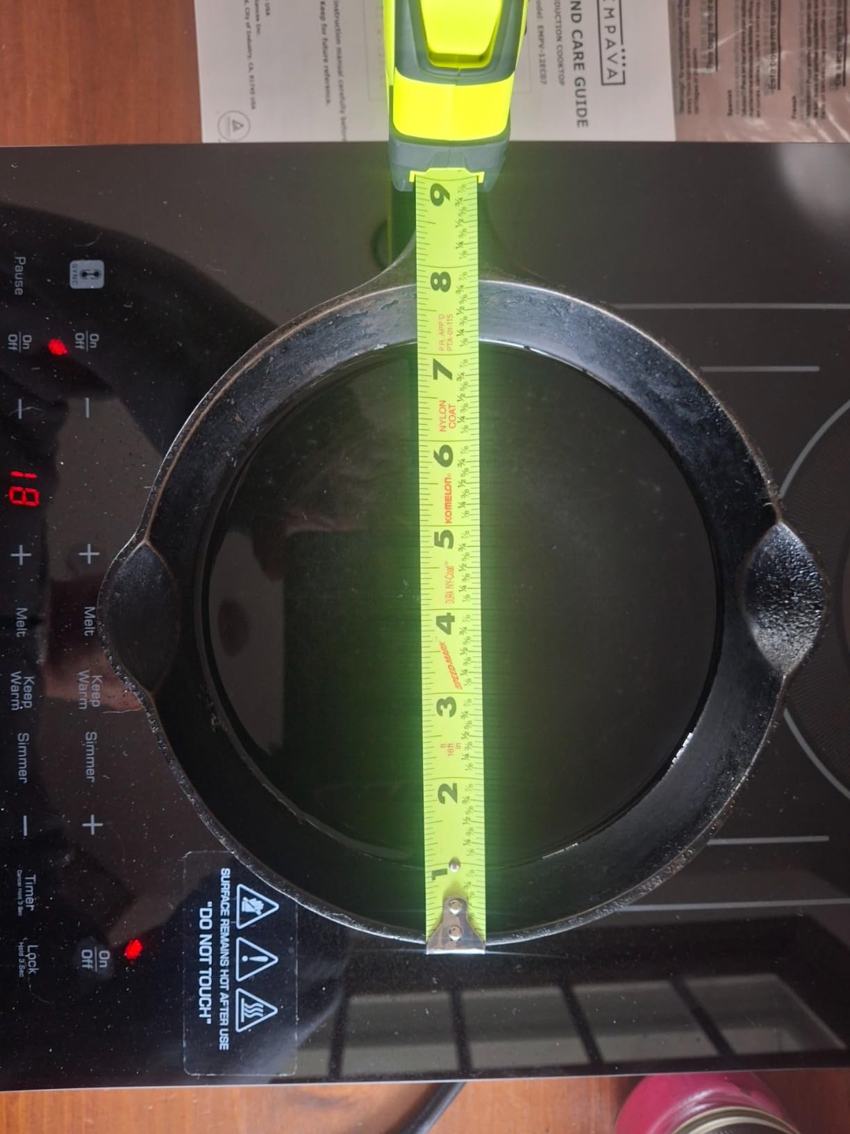 Empava Flex 30“ Induction Cooktop 4 Burner, Drop-in, Hardwired customer photo 1