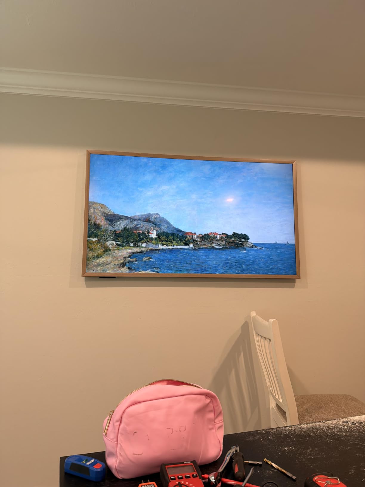Hisense 75“ Hi-QLED S7 CanvasTV Series 4K UHD Google Smart Art TV (75S7SG, 2026 New) - 144Hz, Art Mode, Anti-Glare Panel, Dolby Vision HDR, Hi-Matte Display, Frame & UltraSlim Wall Mount Included customer photo 1