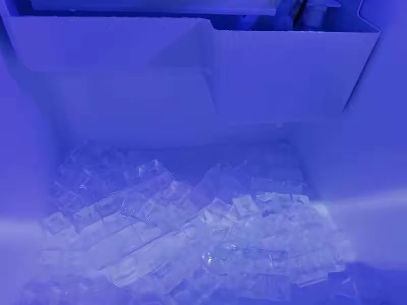 Commercial Ice Maker Machine, 80Lbs/24H Stainless Steel Ice Maker, Under Counter Ice Maker with 33Lbs Storage, 36 Ice Cubes per Cycle, Self-Cleaning,Freestanding,LED Display for Home Bar Restaurant customer photo 1
