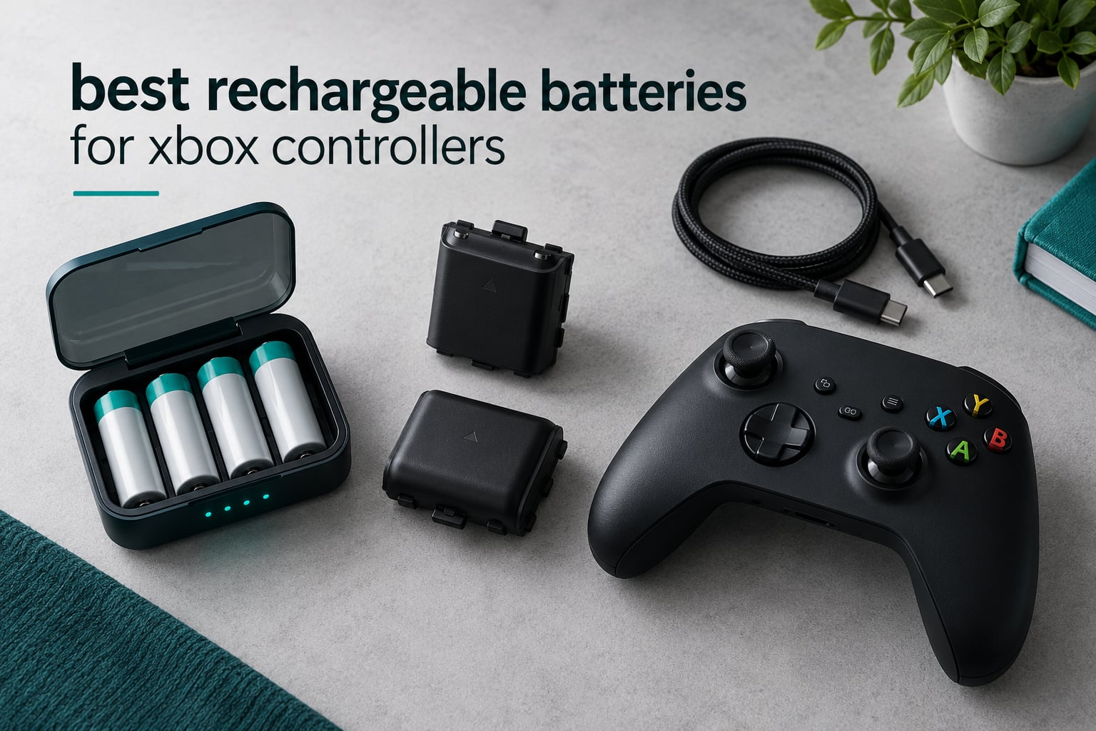 best rechargeable batteries for xbox controllers