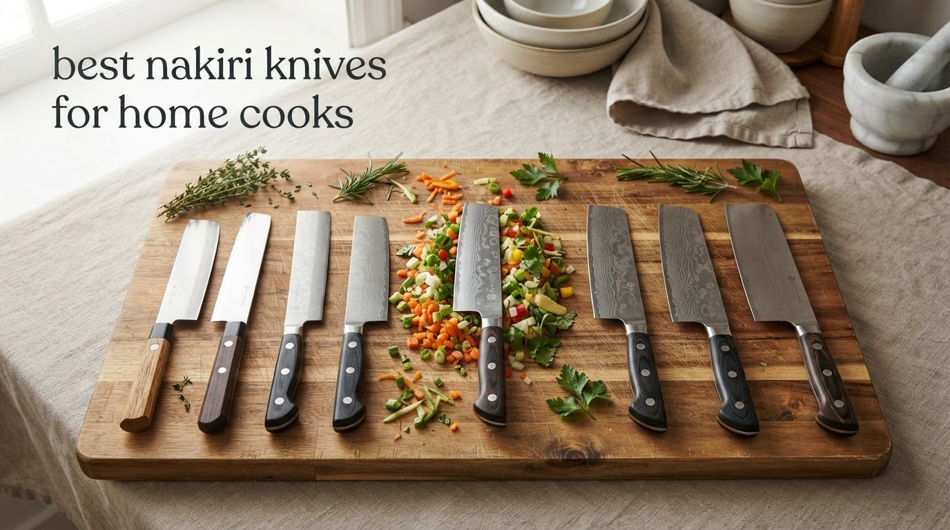 best nakiri knives for home cooks