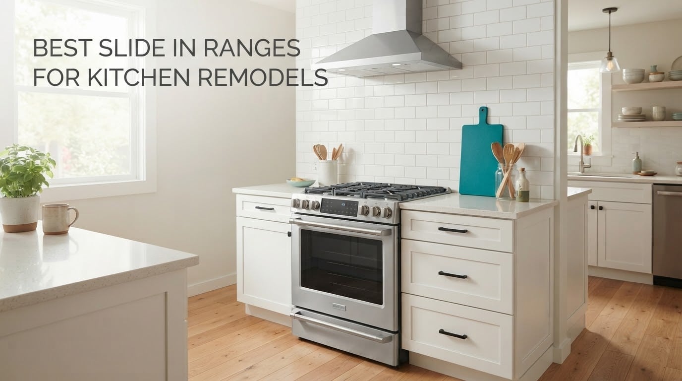 best slide in ranges for kitchen remodels