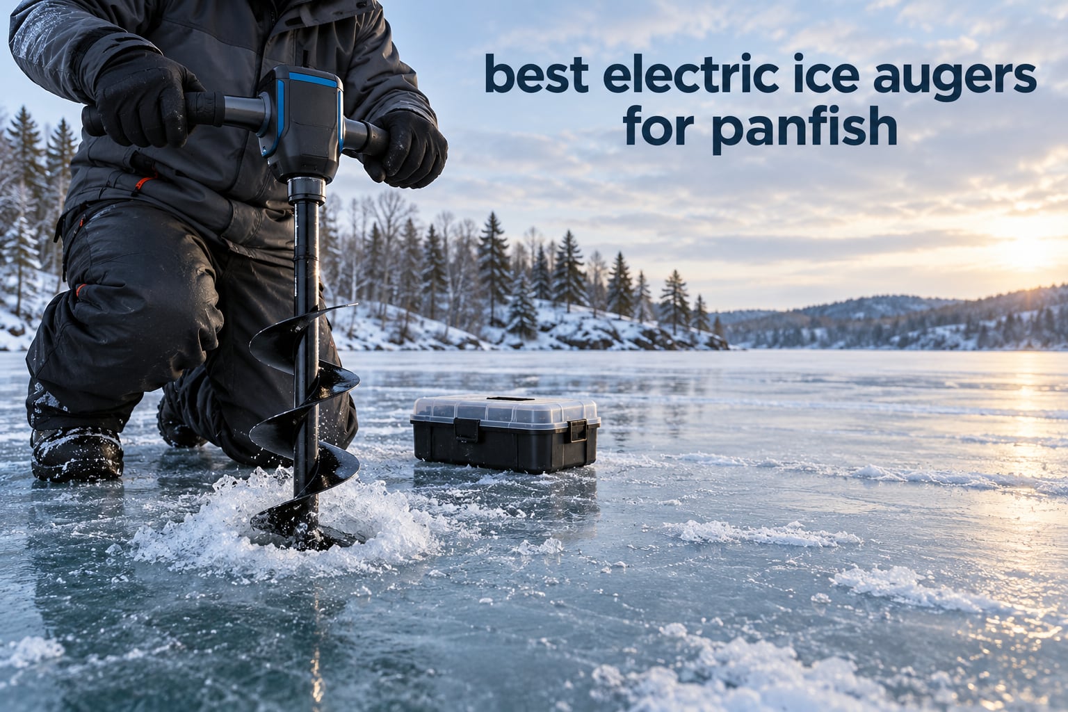 best electric ice augers for panfish