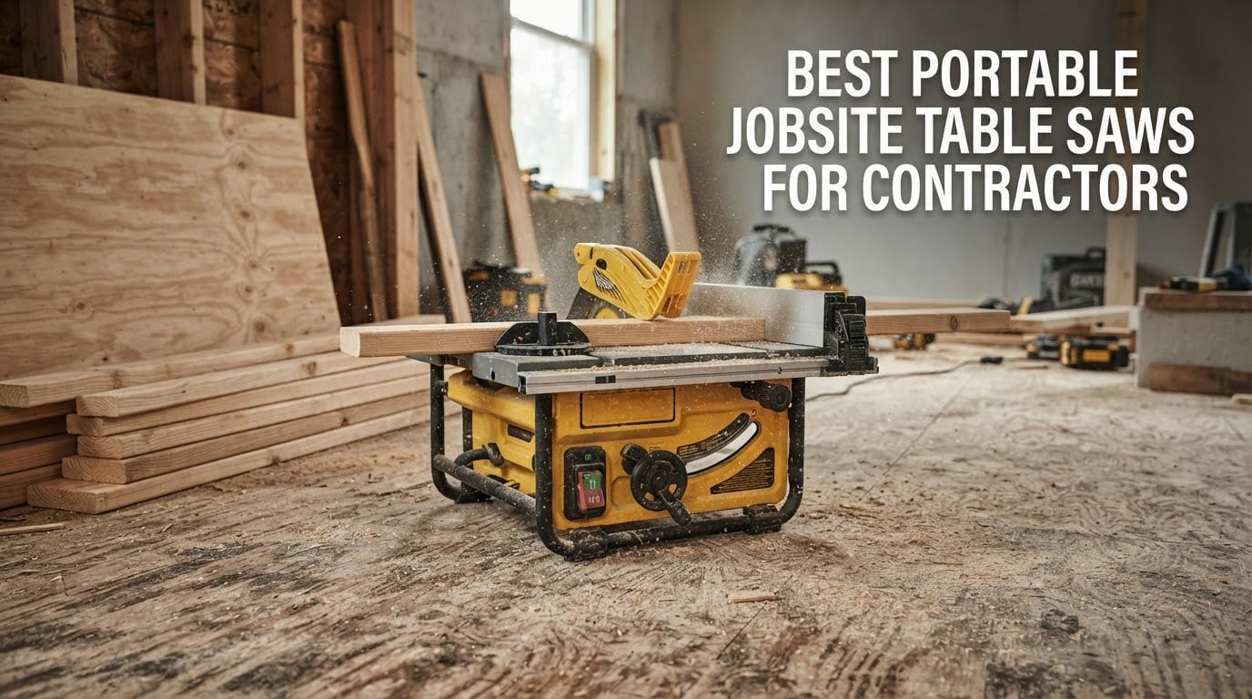 best portable jobsite table saws for contractors