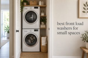 best front load washers for small spaces