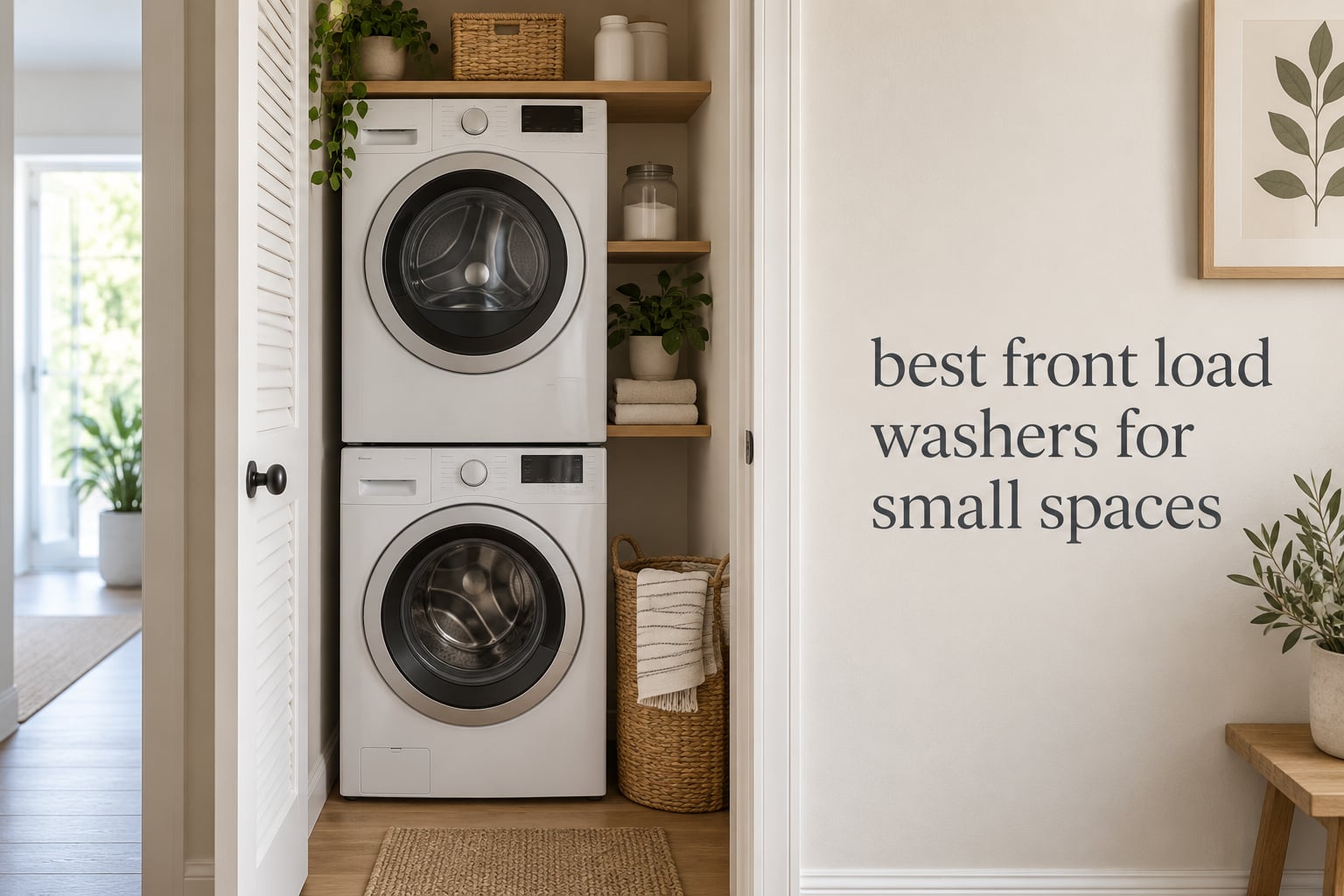 best front load washers for small spaces