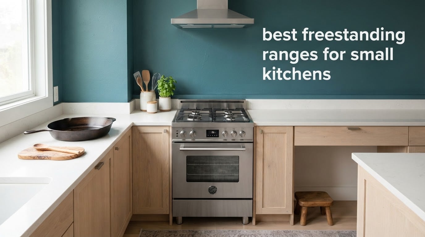 best freestanding ranges for small kitchens