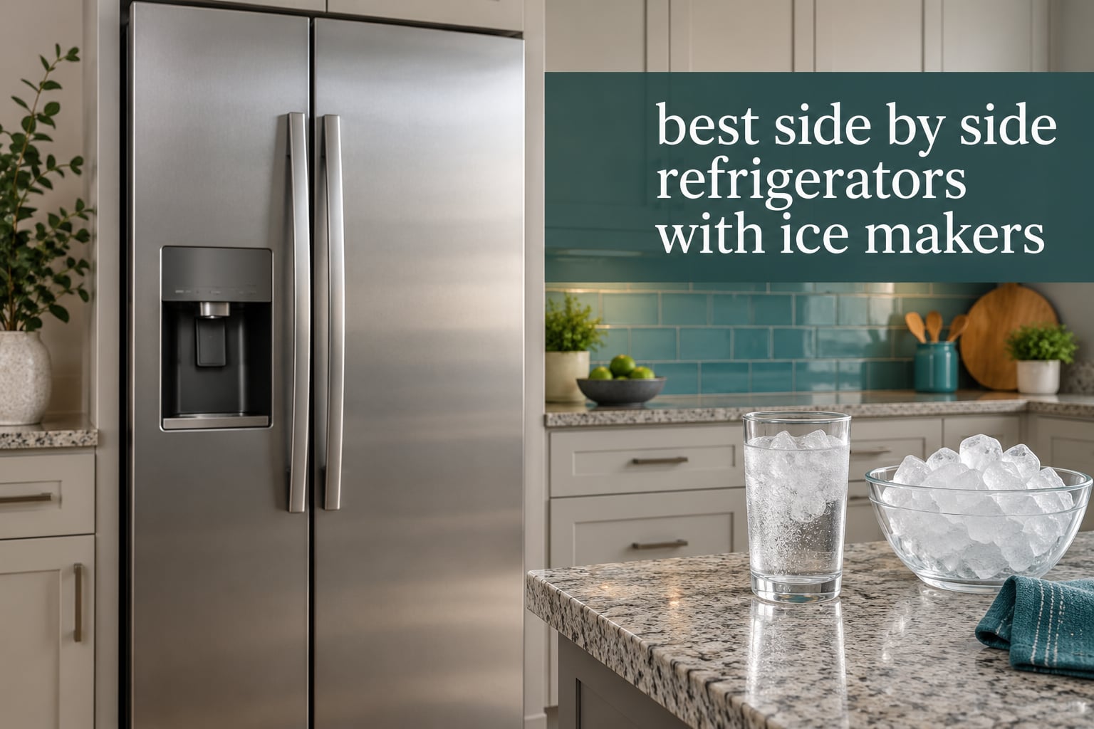 best side by side refrigerators with ice makers
