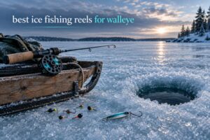 best ice fishing reels for walleye