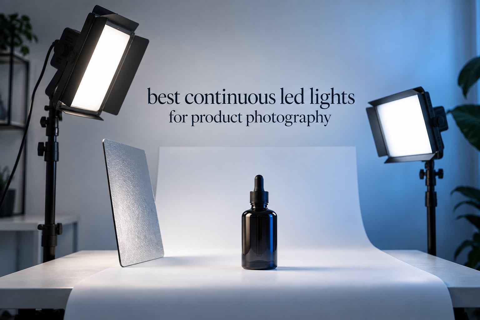 best continuous led lights for product photography