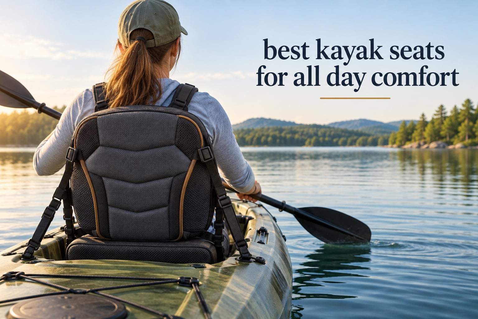 best kayak seats for all day comfort