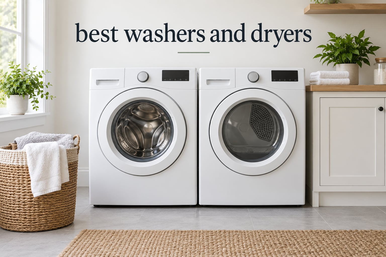 best washers and dryers