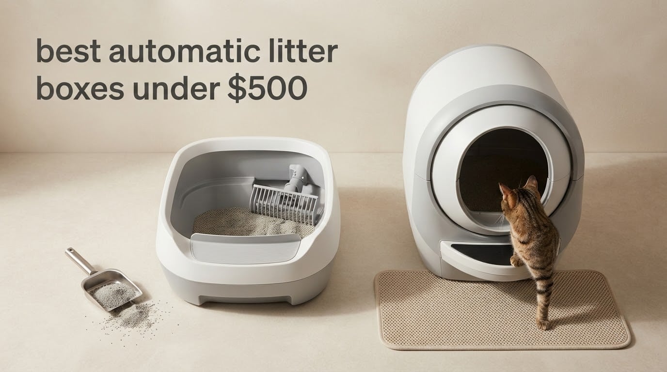 best automatic litter boxes under $500