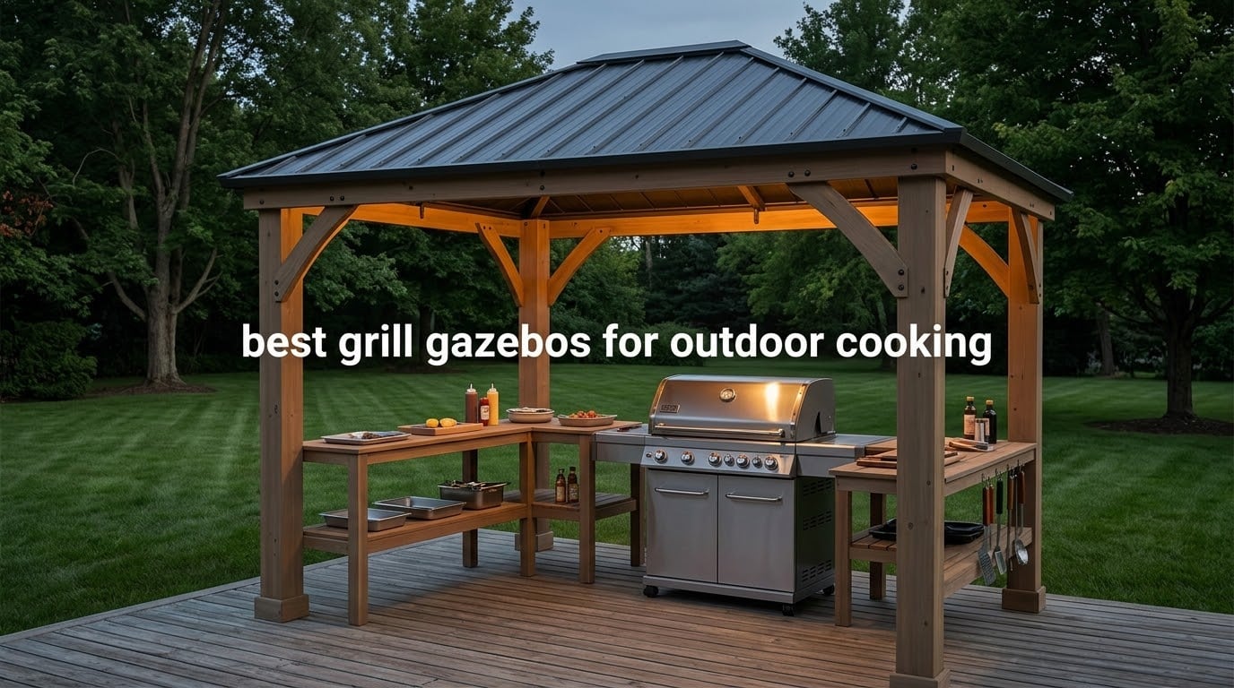 best grill gazebos for outdoor cooking