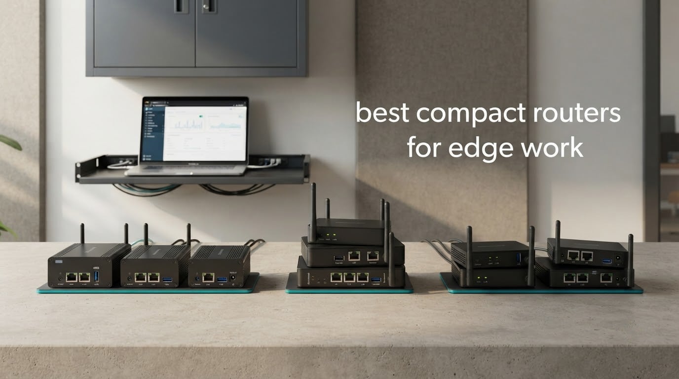 best compact routers for edge work